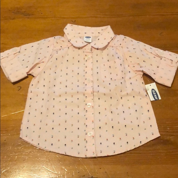 Floral Button Down Shirt - Picture 1 of 2
